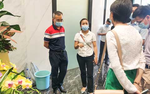 动态丨必发7790总部向导一行莅临各分公司慰问交流