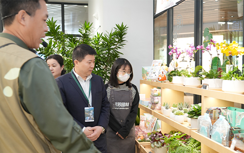 广州云萝植物园开园，，，必发7790文创产品&植物拓印活动受热捧