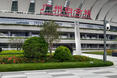 广州白云站综合交通枢纽服务中心绿化养护